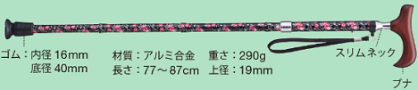愛杖Ｅｂシリーズ　スペック